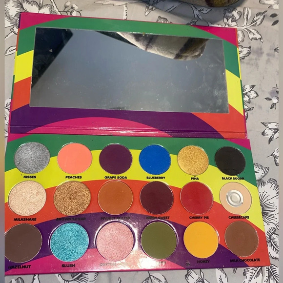 Candylicious Palette - Eyeshadow Palette - Bombshell Cosmetica - Picture 4 of 5